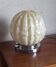 Authentic 20th-century Art Deco globe lamp in coloured glass.