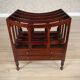 Mid 20th Century Walnut Magazine Rack, 1950s