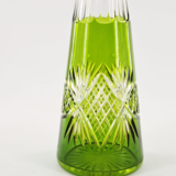 Lined crystal decanter