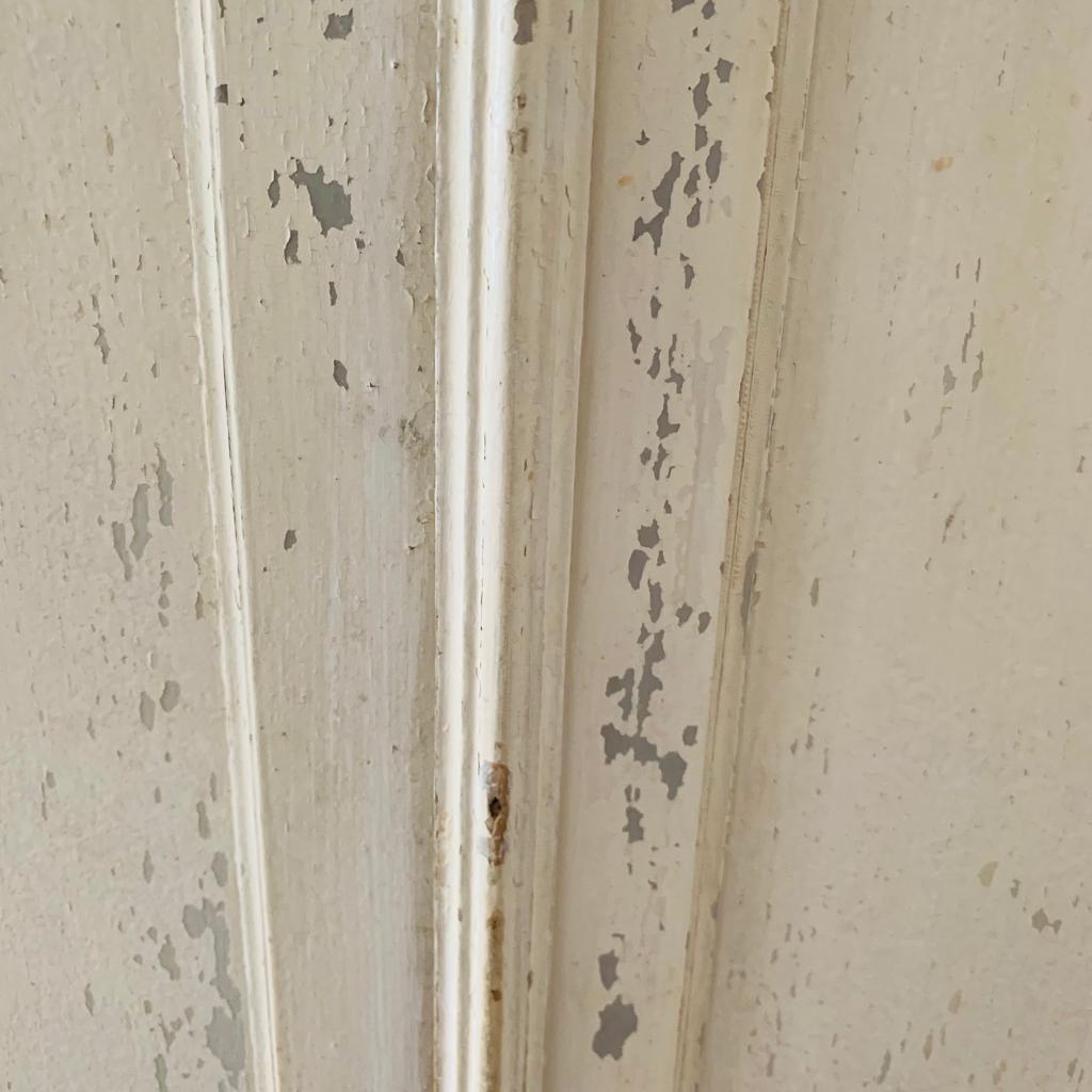 White Parisian wardrobe - 2 doors