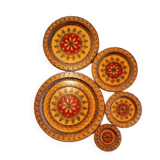 Vintage wooden trays