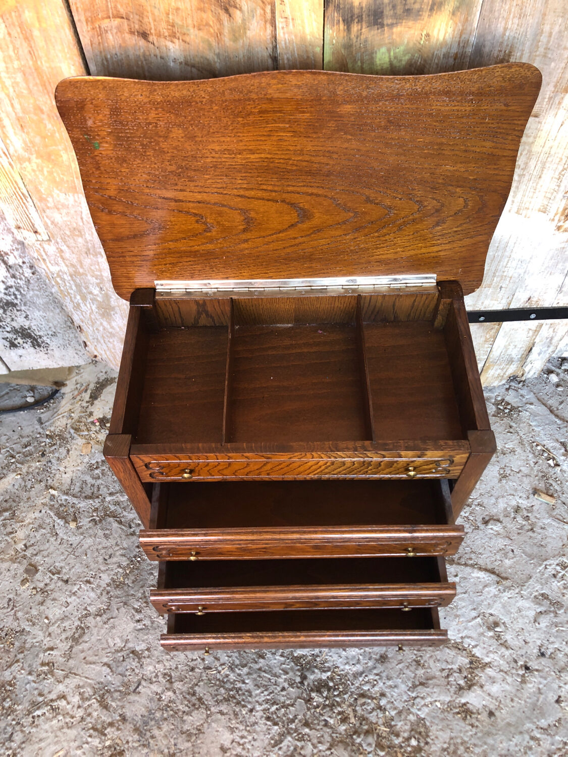 Worker chest of drawers 3 drawers vintage