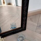 Old mirror restyled with moldings