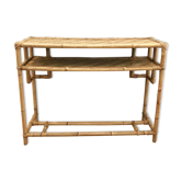 Rattan console