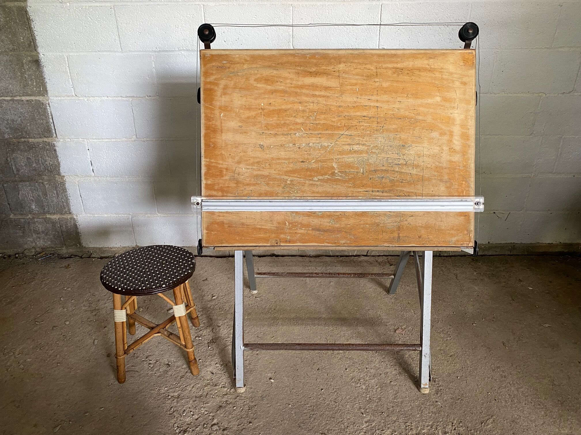 Architect drawing table 50s
