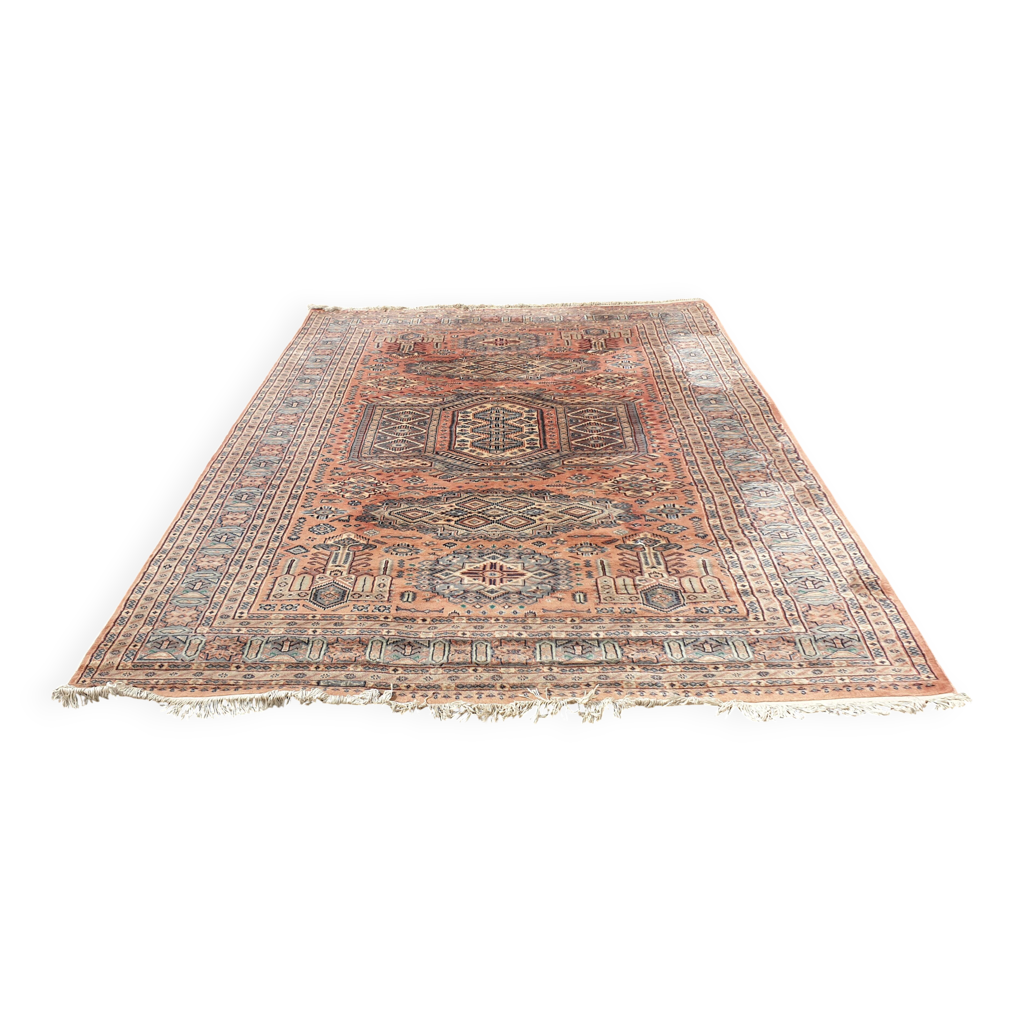 Iranian silk wool carpet