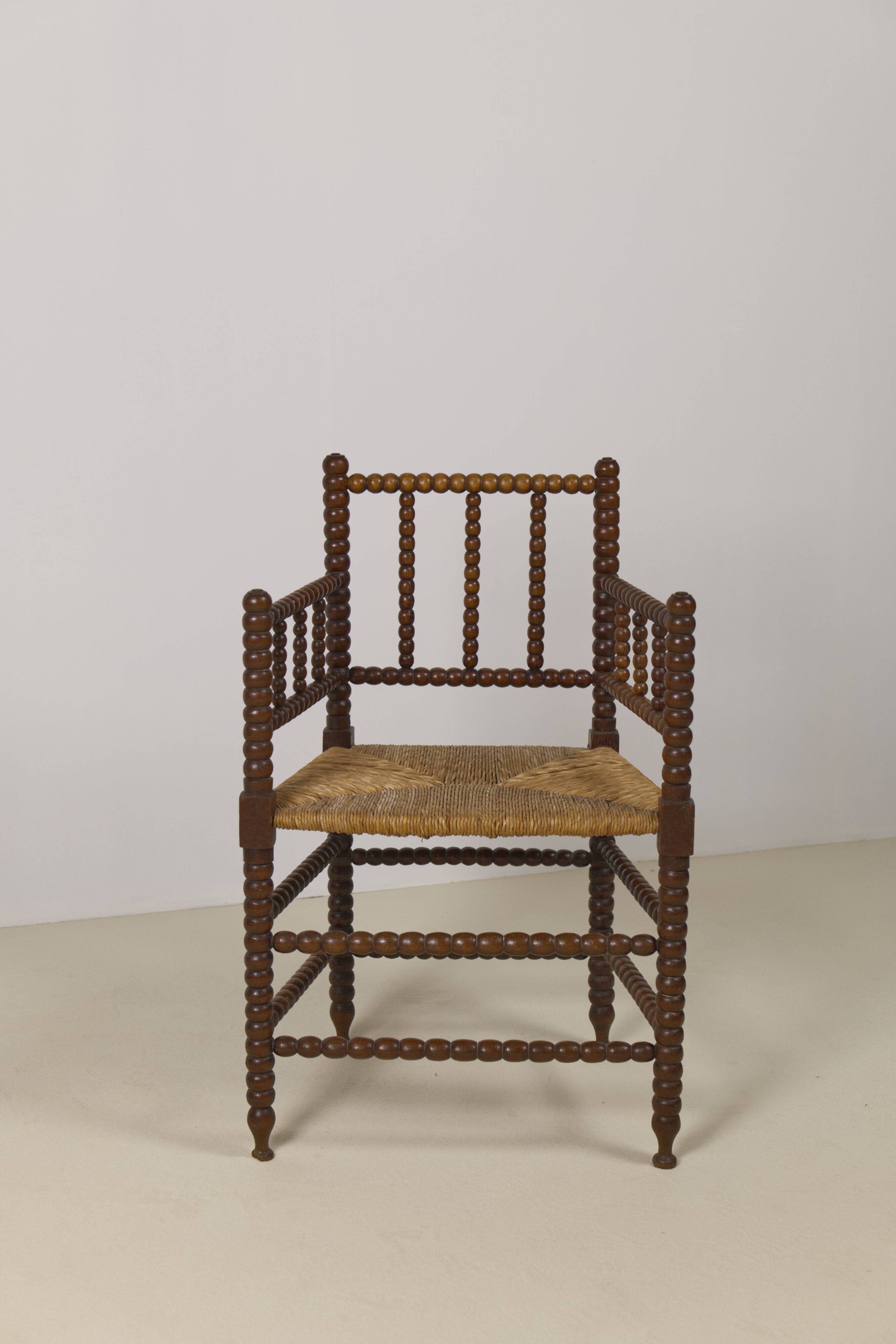 Fauteuil Bobbin vintage