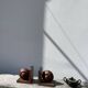 Art Deco wooden bookends