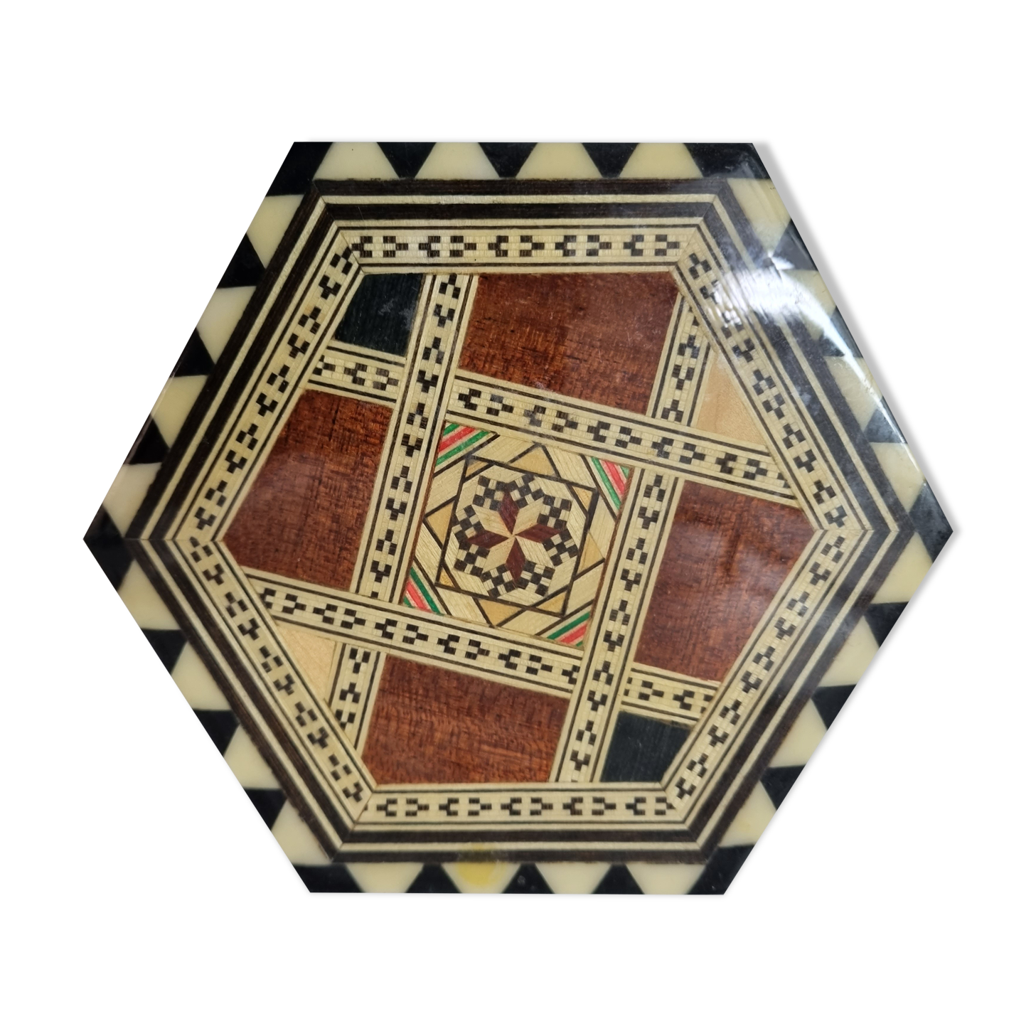 Bottle underwear, marquetry from 1980