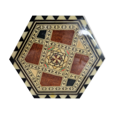 Bottle underwear, marquetry from 1980