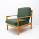 A pair of mid century Scandinavian style armchairs, 1970´s