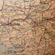 Old school card (large cardboard format) FRANCE DE L'OUEST