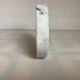 Grey and white marble ashtray and trinket tray