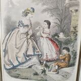 Tableau la mode illustrée