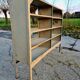 Industrial shelving unit rack shoe cabinet riveted