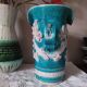 Baroque ceramic vase