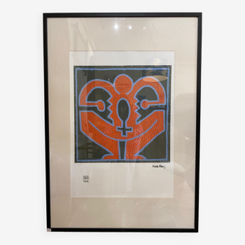 Lithographie Keith Haring