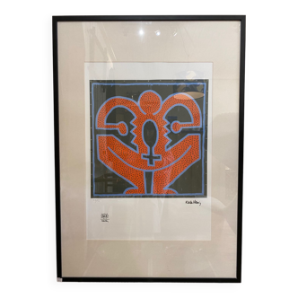 Lithograph Keith Haring