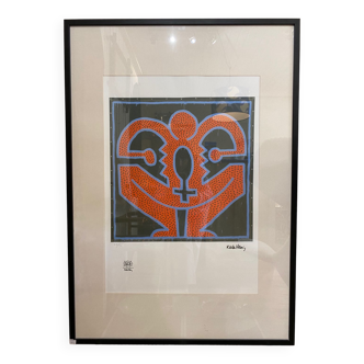 Lithographie Keith Haring