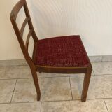 Old dining chair reupholstered