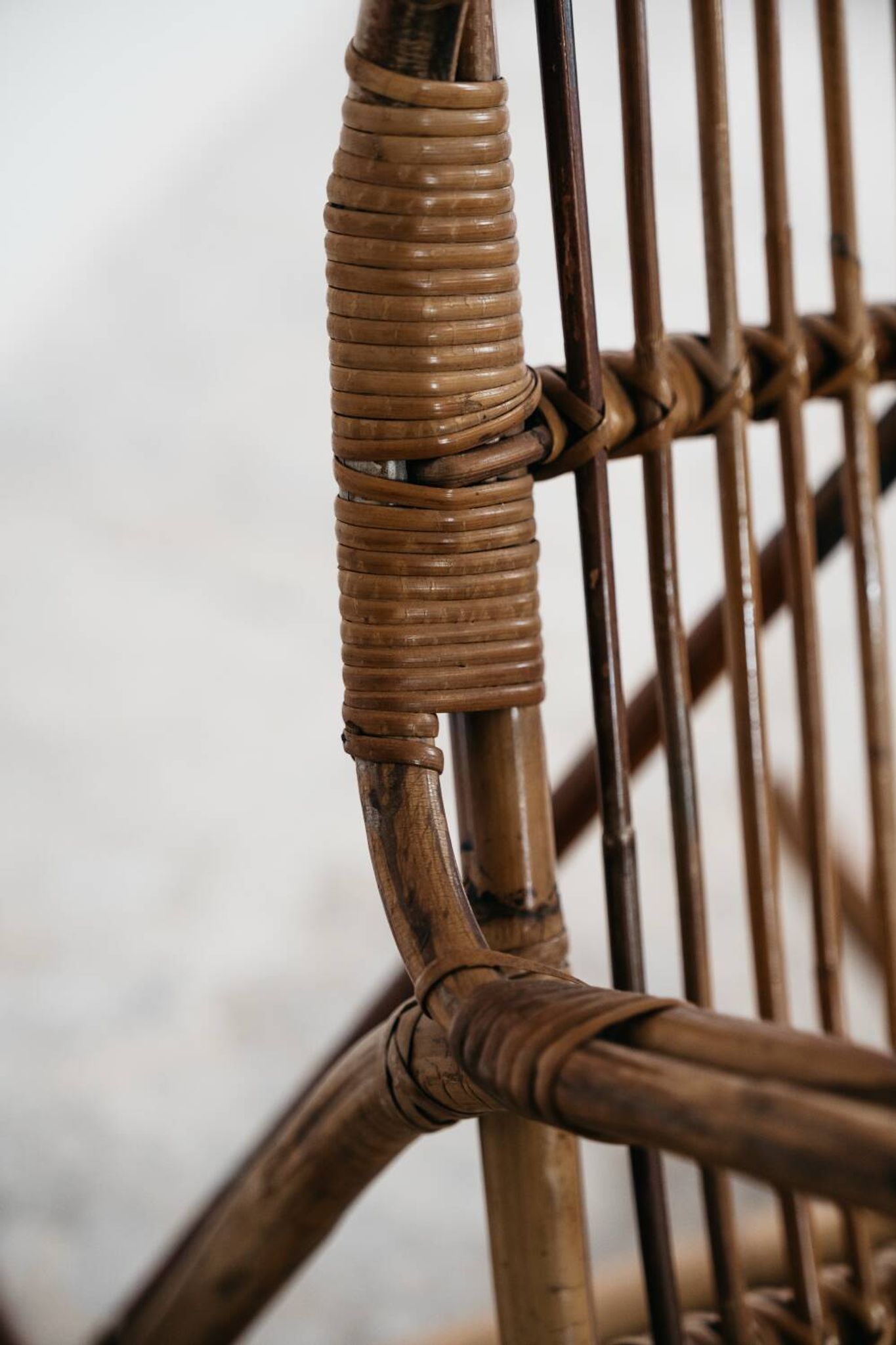 Fauteuil à bascule Rocking Chair design français vintage modernariato