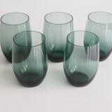 Suite of 5 glasses