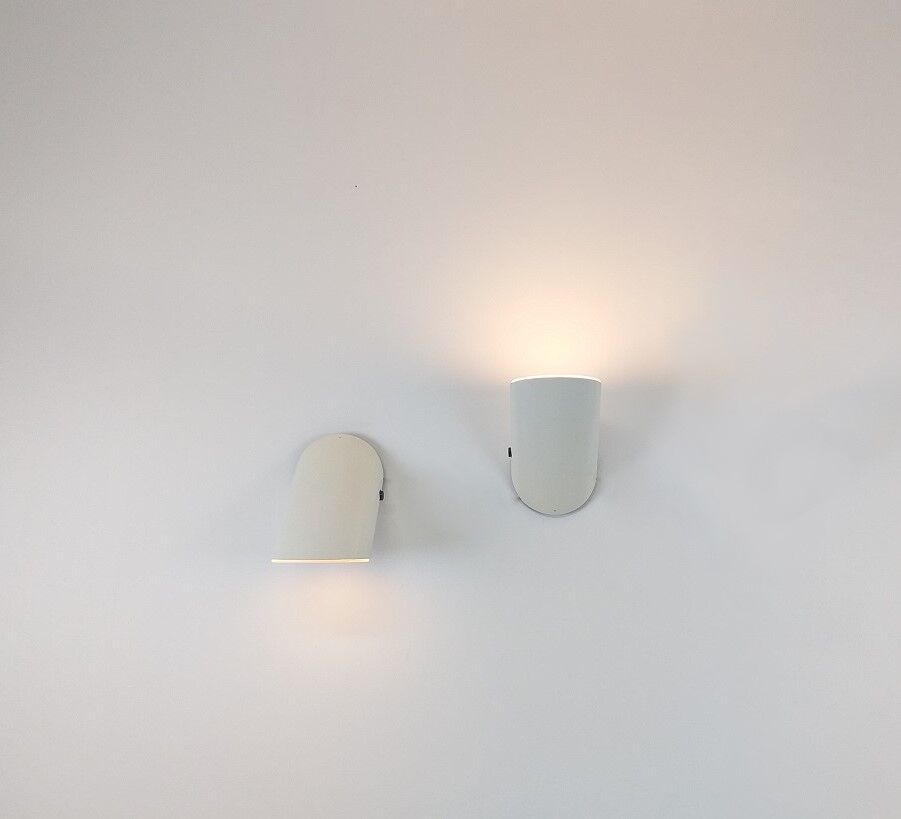 Scandinavian wall lamps Raak design 70s Space Age vintage