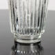 Vase en verre vintage en verre pressé par Pavel Pánek, 1979