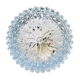 Plafonnier rond en verre moulé