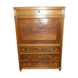 Former secretary in period walnut Louis XVI