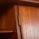 Danish  mid century teak  bureau with a hidden vanity by Ølholm Møbelfabrik