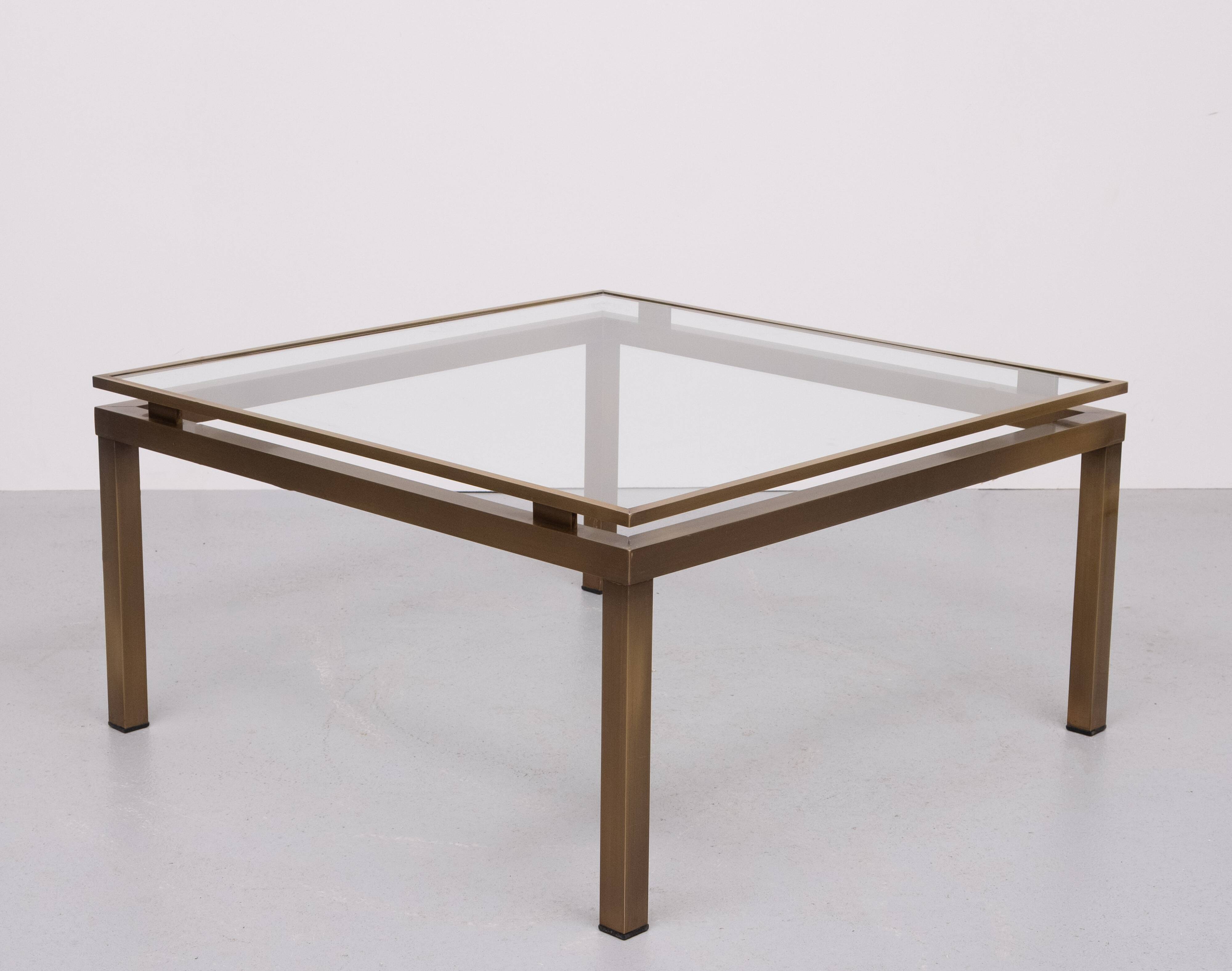 square Coffee table  1970s France