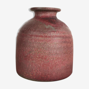 1960 : vase en céramique d'atelier de Piet Knepper pour Mobach Pays-Bas