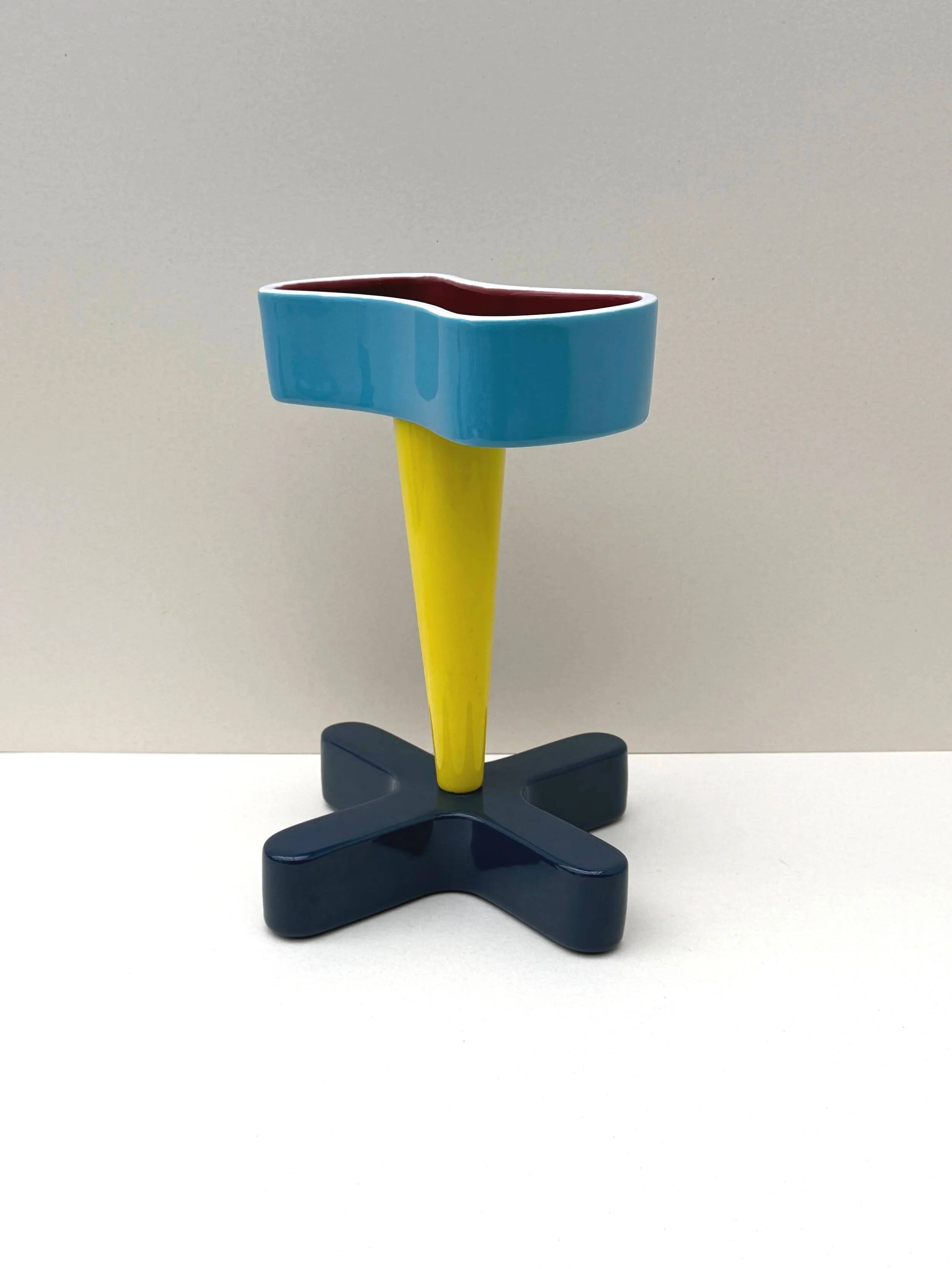 Ceramic vase by Karim Rashid for Bitossi no. 24/349