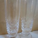 4 champagne flute - Vannes crystal