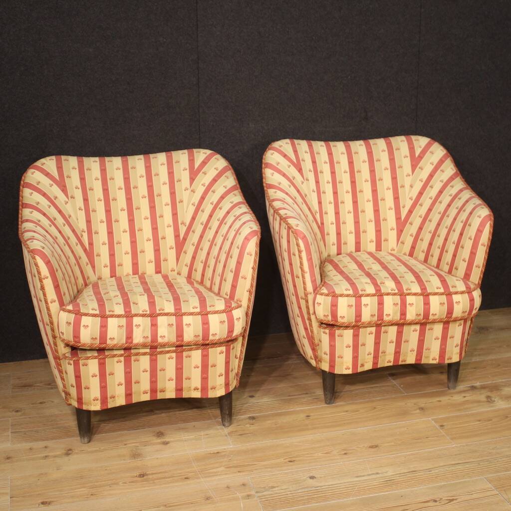 Ensemble de salon style Gio Ponti, années 1960
