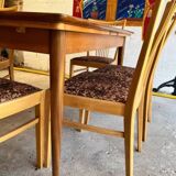 Vintage Scandinavian wooden table