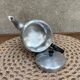 Old aluminium coffee pot