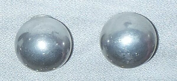 Pair of aluminum handles 1930's