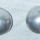 Pair of aluminum handles 1930's