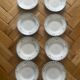 Set of 8 deep plates, Saint Amand ironstone.