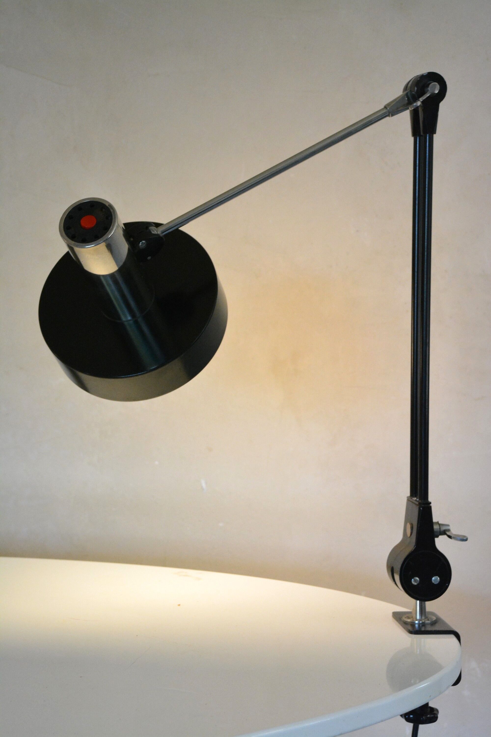 Clamp lamp Kaiser Leuchten 60s