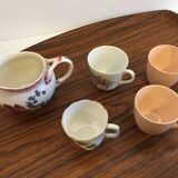 Gien coffee service from the 1930s