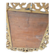 Baroque mirror Louis XV gilded wood ep XIX em - 105 cm