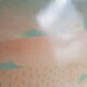 Anne stringer Alpac pink France vintage fiberglass tray