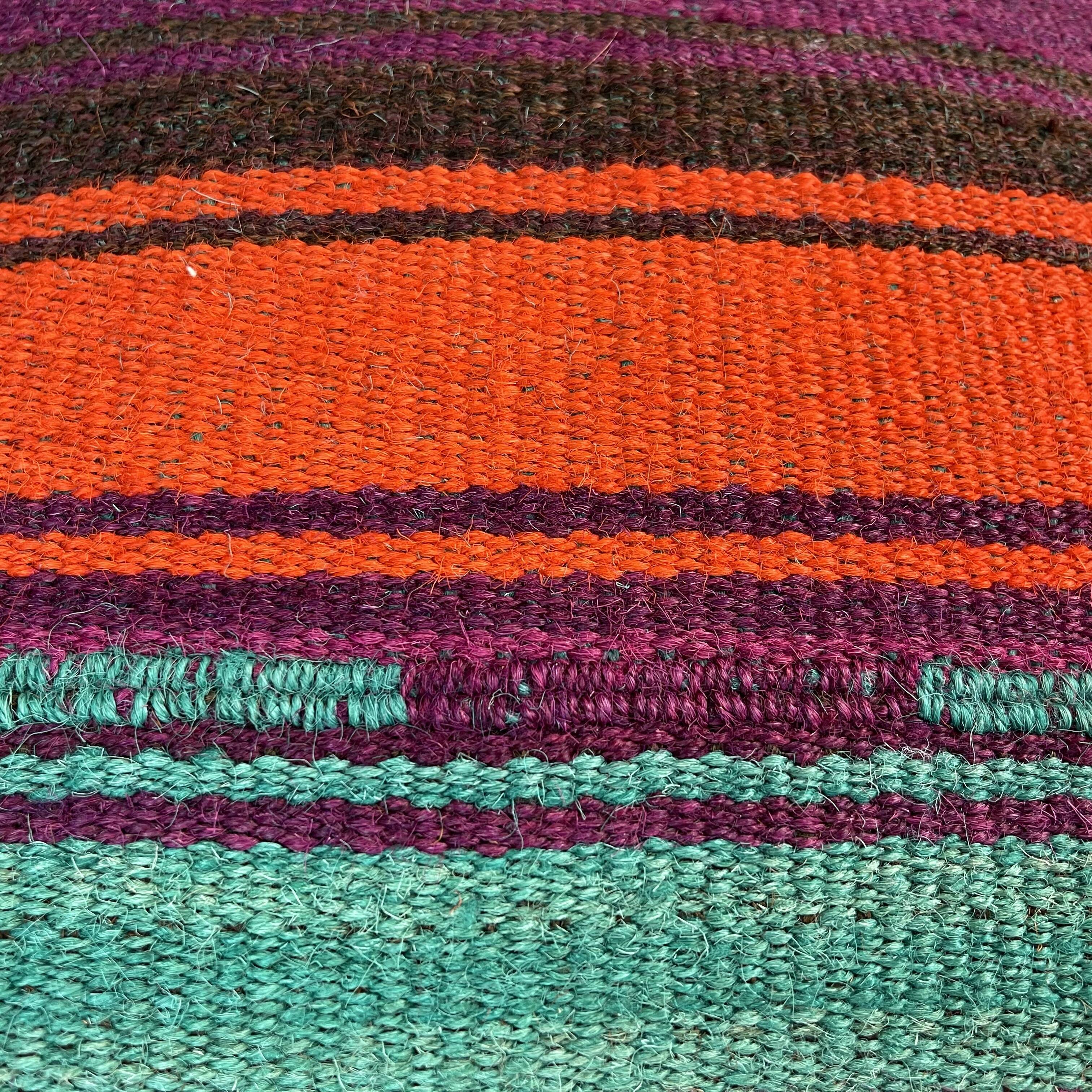 VINTAGE TURKISH KILIM CUSHION COVER, 40 X 40 CM