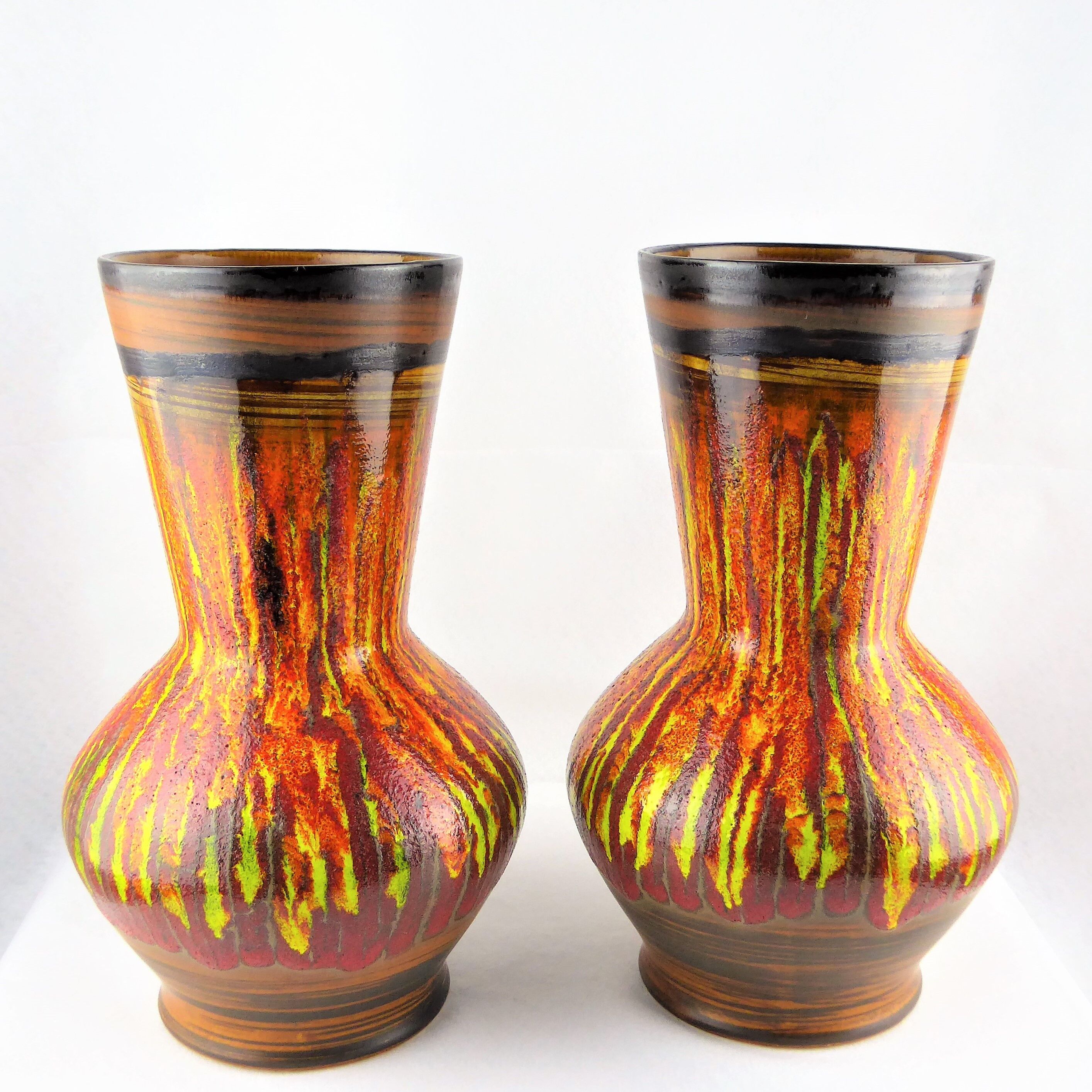 Saint Clement ceramic vases 1960
