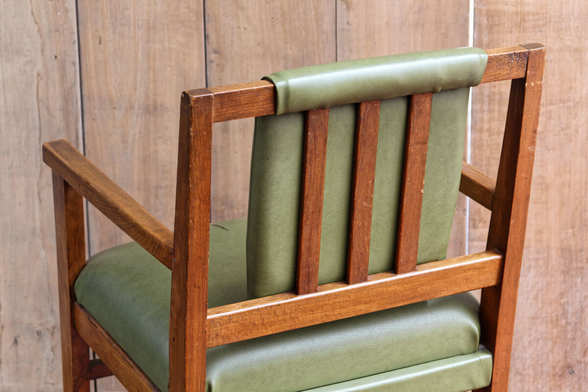 Fauteuil de bureau en teck, scandinave