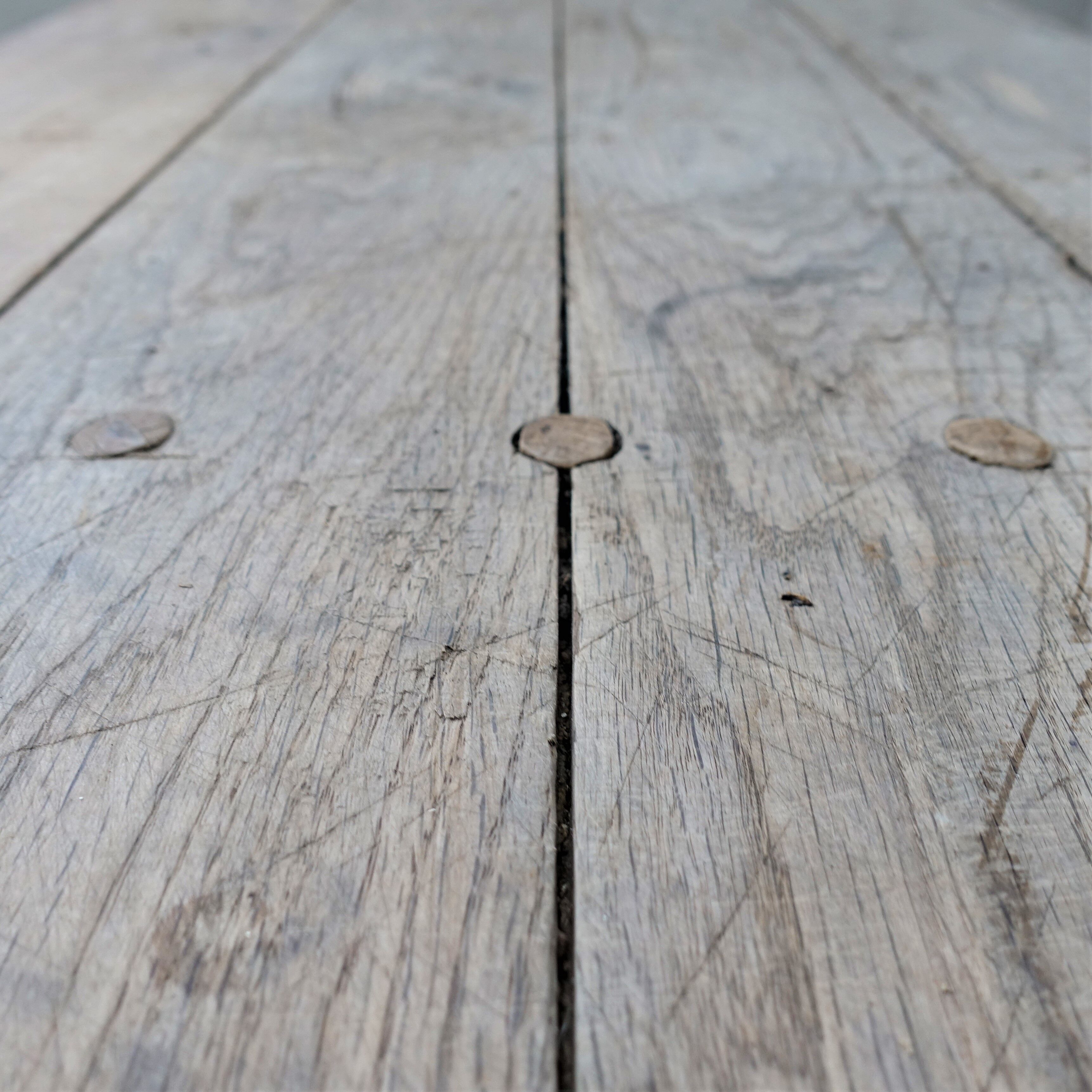 Table de boucherie antique