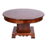 Art Deco Dining Table in Walnut, Czech, 1920s